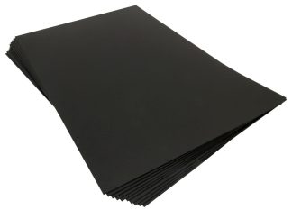Heat-Activated Mounting Board – Black 25″x37″