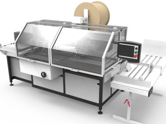 Renz – INLINE 500 Compact // Fully automatic punching and binding machine for wire comb-bound calendars and brochures up to 500 mm.