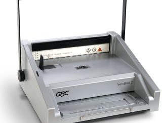 GBC® VeloBind™ 2 Punch and Bind Machine, Binds 500 Sheets, Punches 20 Sheets