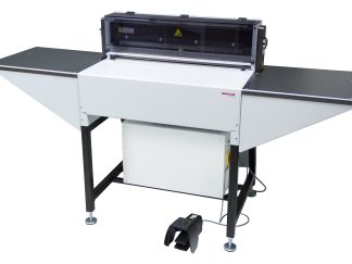 Renz – PUNCH 700 // Heavy-duty, professional, floor standing punch machine for all types of book and calendar production. Punches up to 46,000 sheets per hour. 700 mm width.